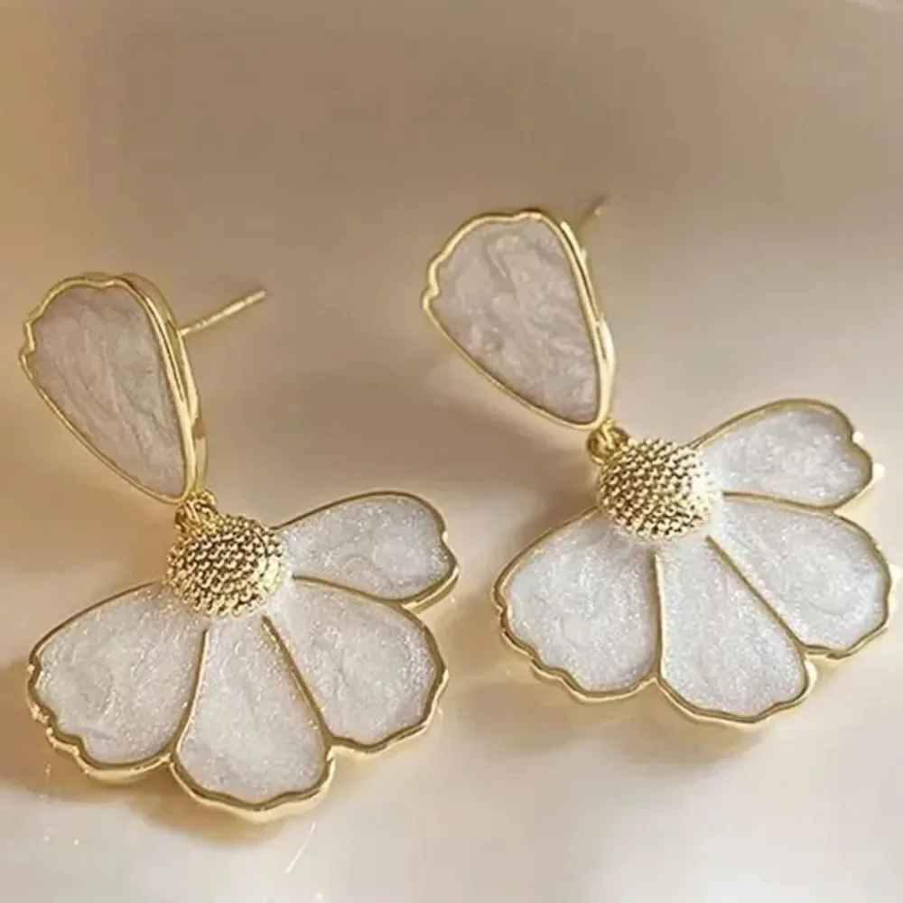 Bohemian flower drop N258